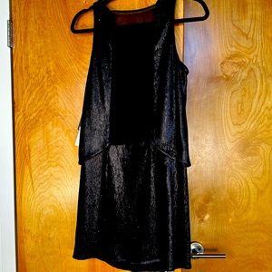Halston Black Cocktail Dress